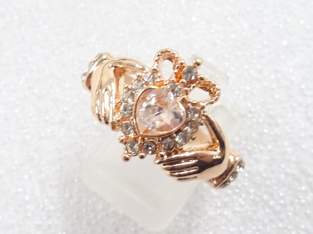 CRYSTAL FASHION RING / JP SIZE 19
